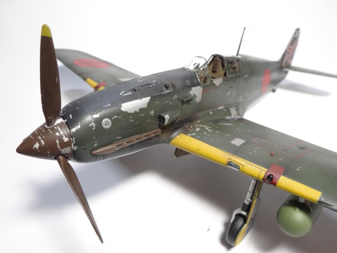 タミヤ1/48日本陸軍三式戦闘機「飛燕」完成品