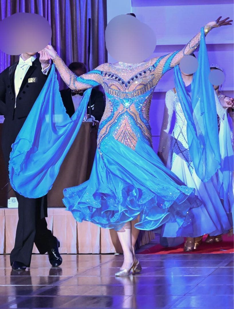 《期間限定》TAKADANCE 社交ダンス スタンダード　競技　ドレス