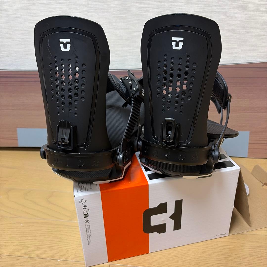 ユニオン　フォース　スノーボードビンディング ブラック sサイズ　24-25