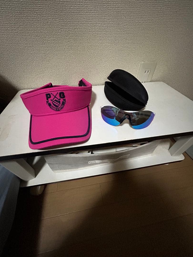 ゴルフ　レディース　バイザー　マーカー　サングラス　セット