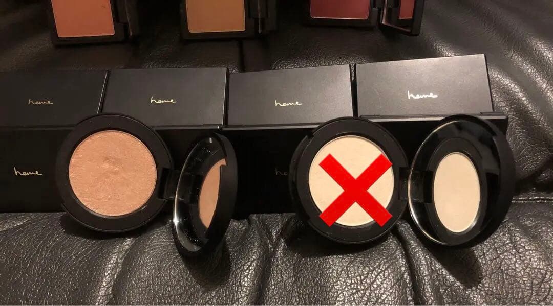 ★美品★ heme ピュアチークカラー13種 & ベイクドハイライター 1種