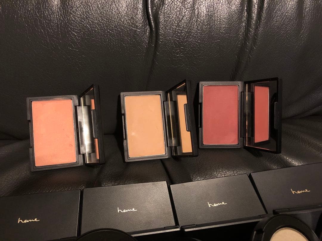 ★美品★ heme ピュアチークカラー13種 & ベイクドハイライター 1種