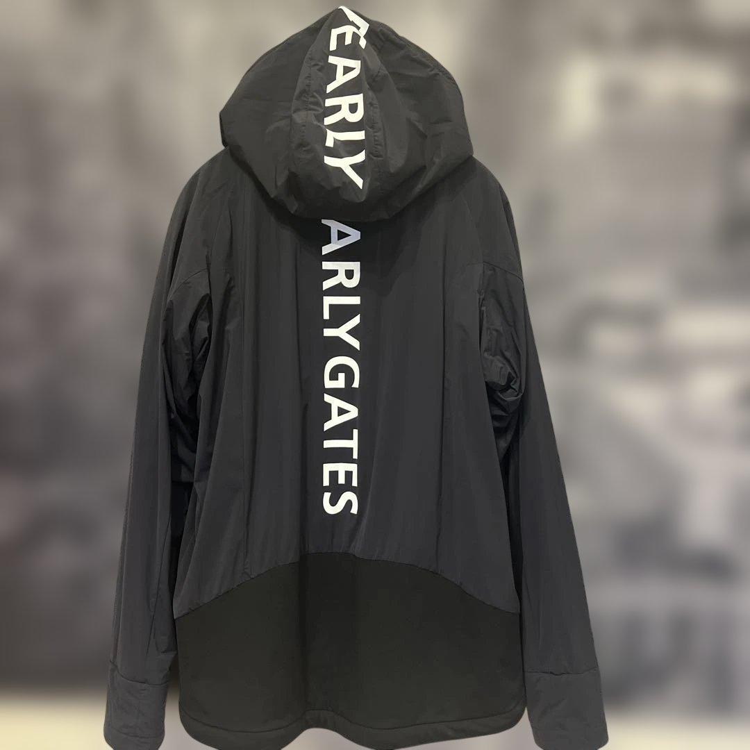 パーリーゲイツ　フード付きアウター　ブラック　美品