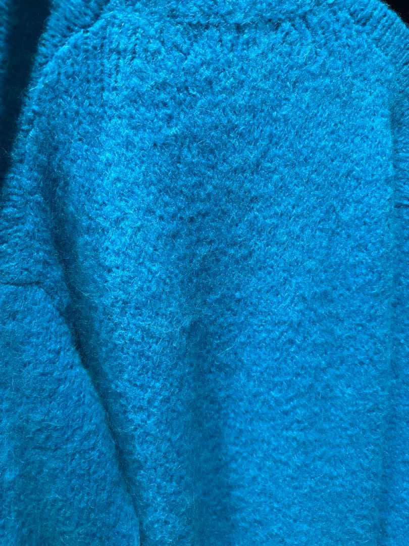 ＜H＞クラウディ アルパカ クルーネックニット