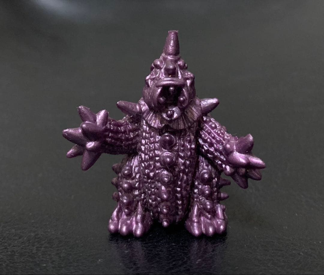 ウルトラ怪獣消しゴム　サボテンダー（パープルメタリック）ポピー　希少　昭和レトロ