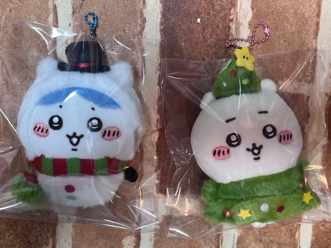 ちいかわ ハッピーホリデーなマスコット ハチワレ クリスマス 限定