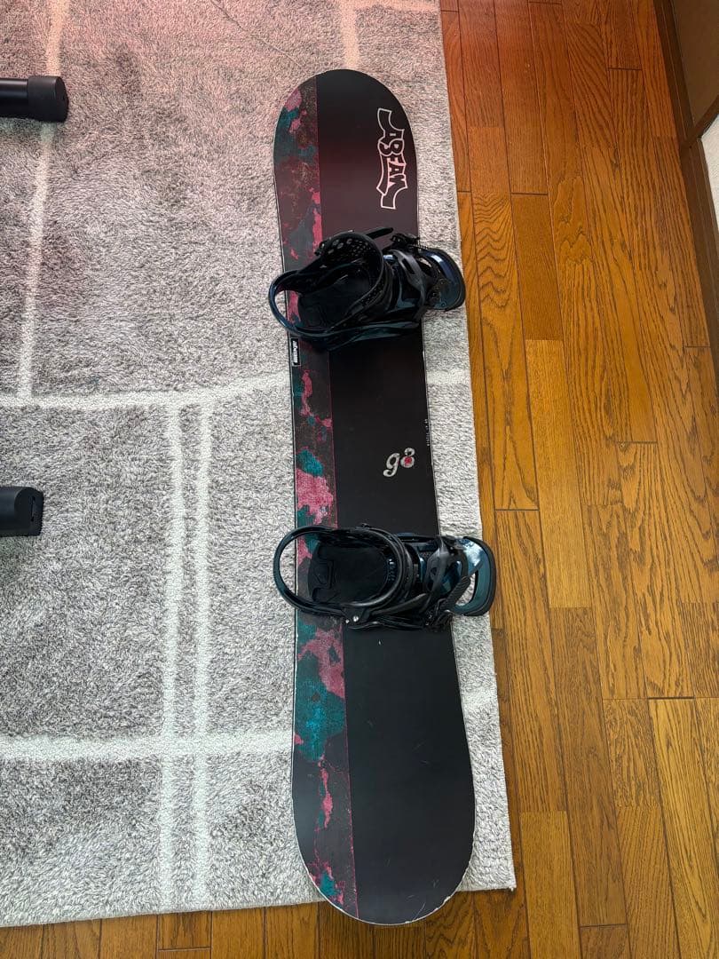 スノーボード SCOOTERボード＆BURTONビンディング