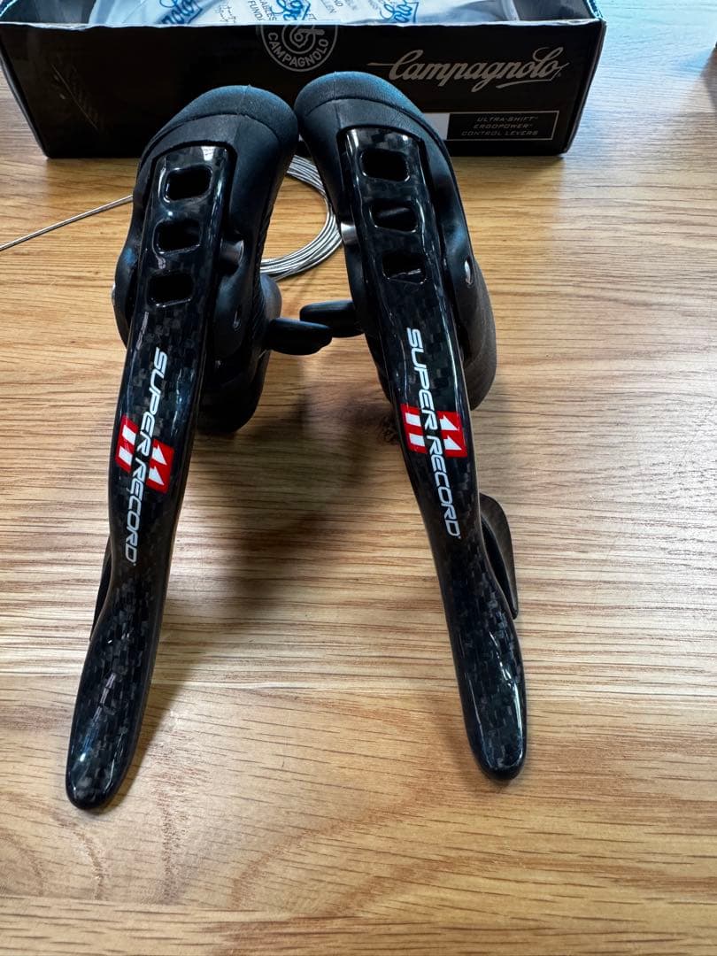 ＼未使用／Campagnolo super record 2014エルゴパワー