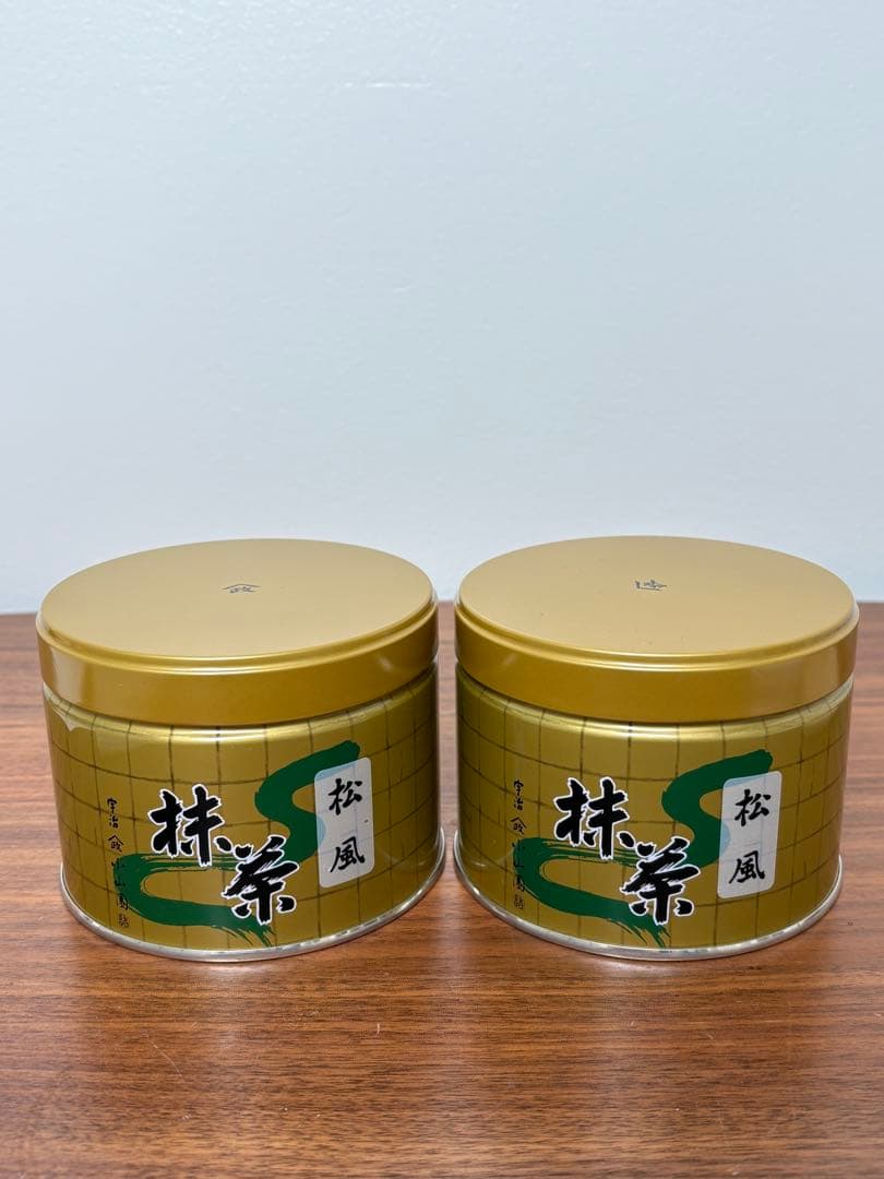 山政小山園の抹茶「松風」150g 2缶セット