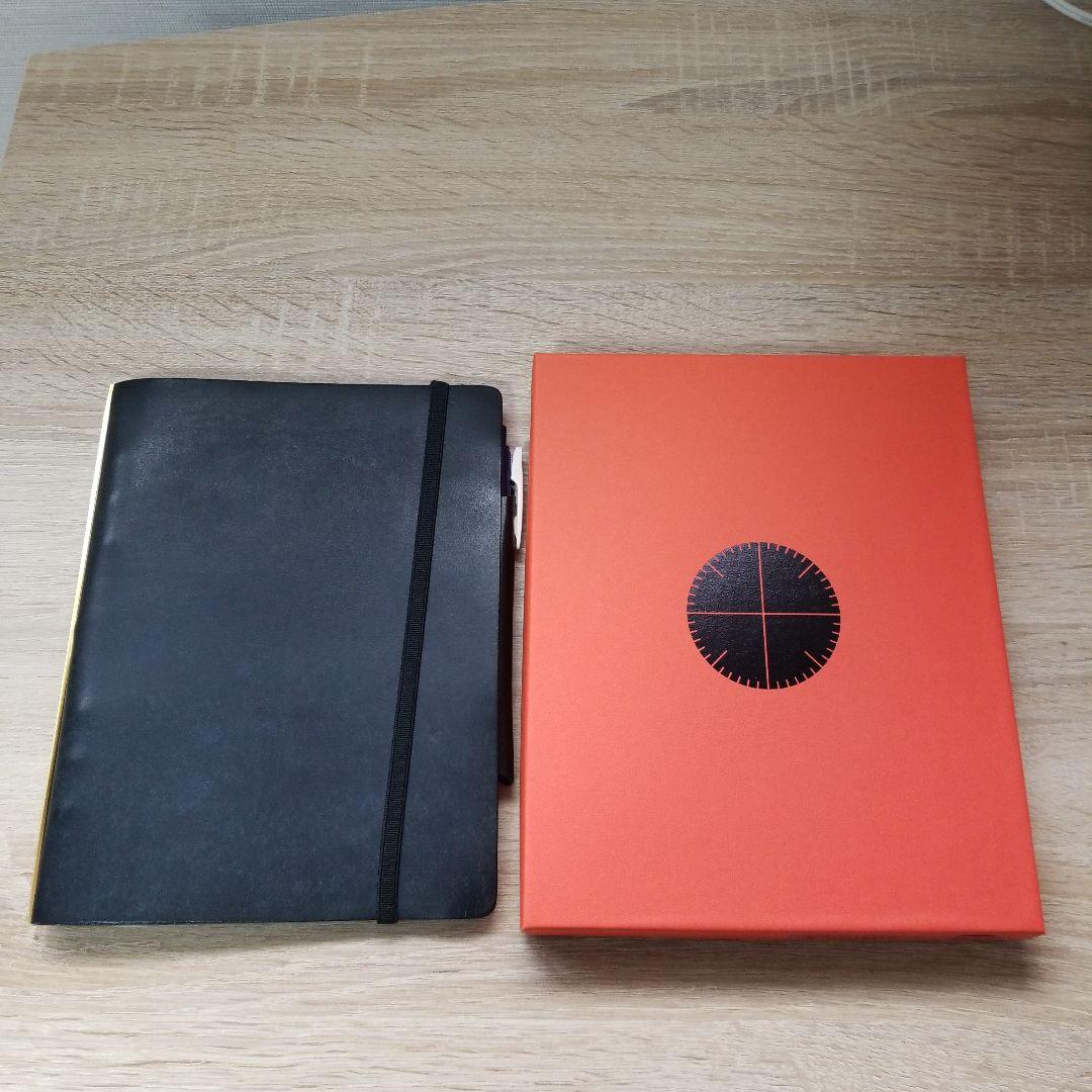 PLOTTERA プロッター A5 プエブロ ネイビー 金リング