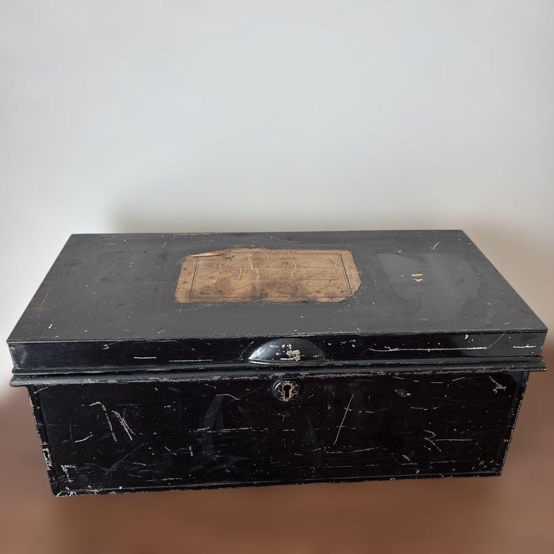 アンティークボックス 黒 イギリス