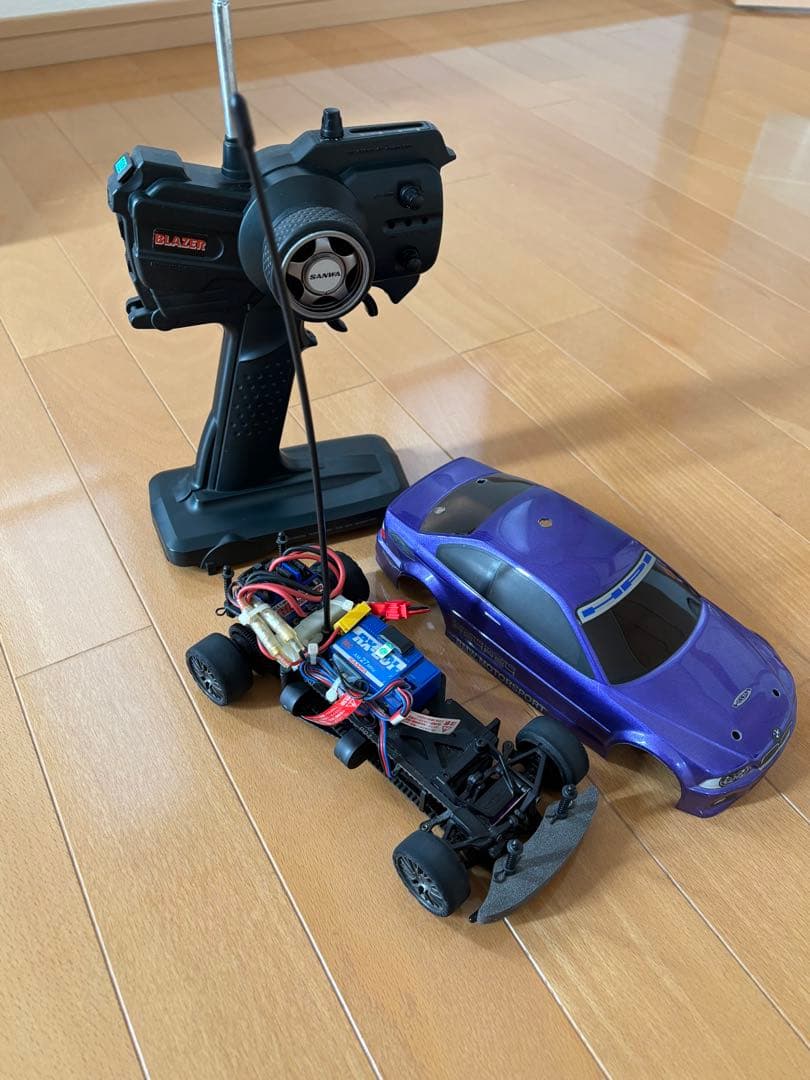 京商HPI ラジコンコントローラ付き　 パープル