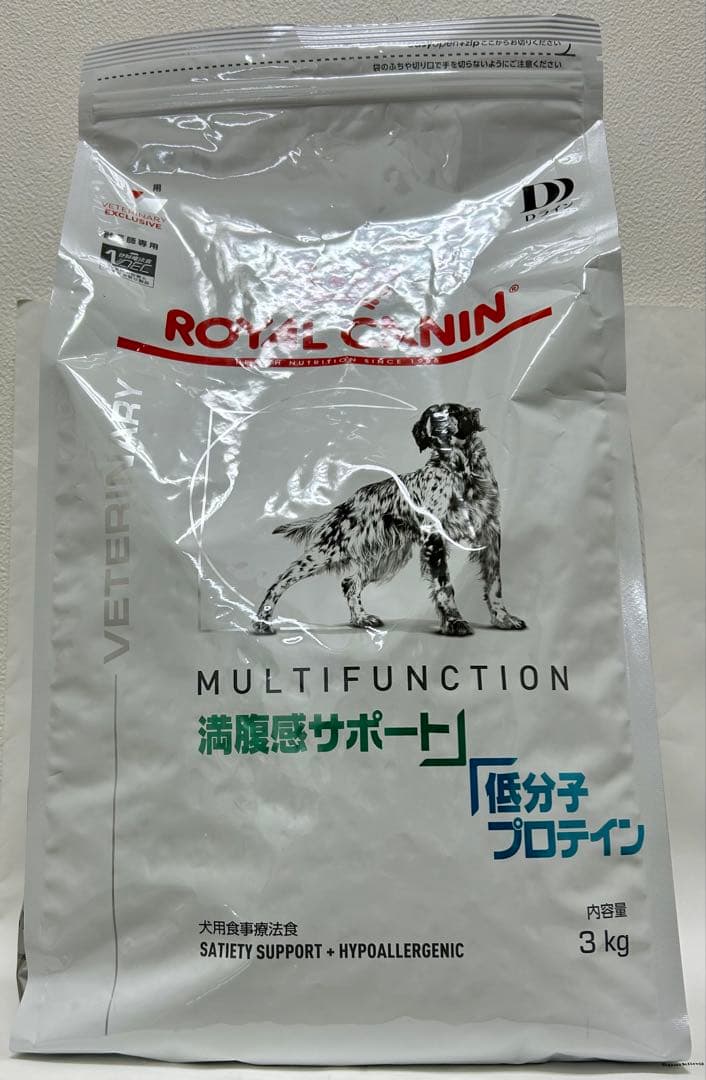 ロイヤルカナン 犬用 満腹感サポート+低分子プロテイン 3kg 1袋