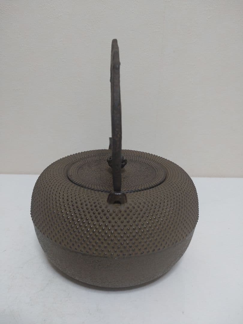 中村徳次郎（立徳）南部鉄瓶 共箱 栞 茶道具 煎茶道具