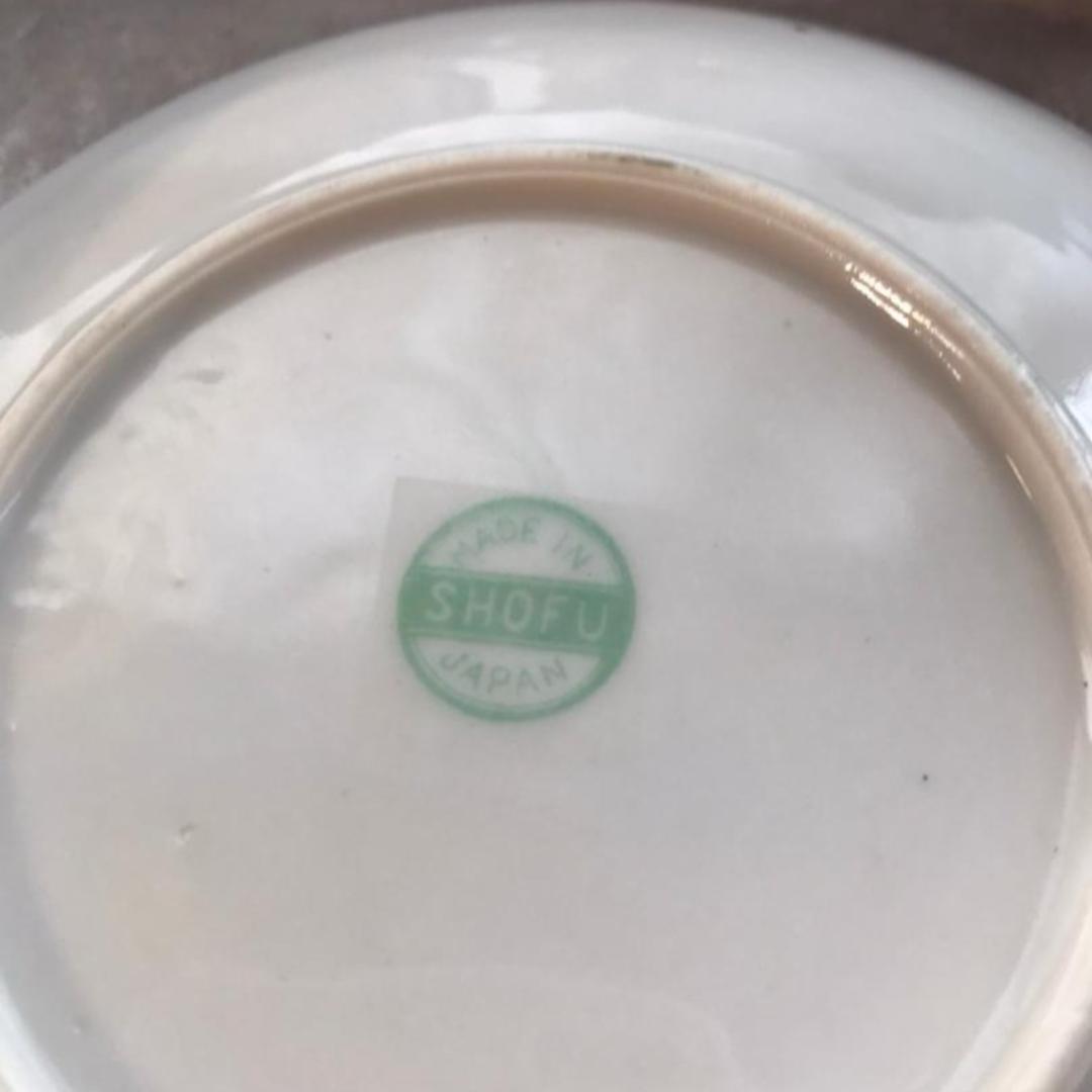 ドラゴン　ティーポットセット　輸出用　松風陶器　もりあげ