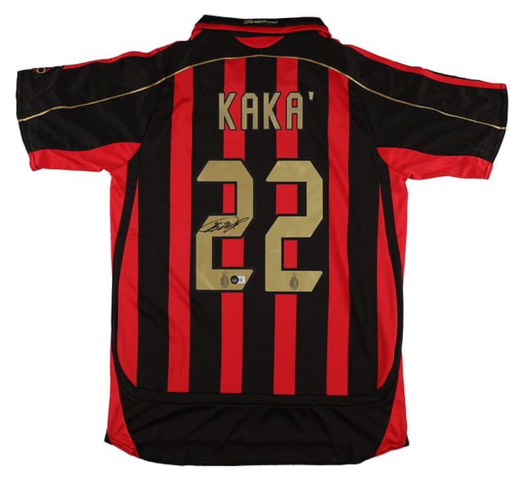 ACミラン KAKA' サイン入り 22番ジャージ
