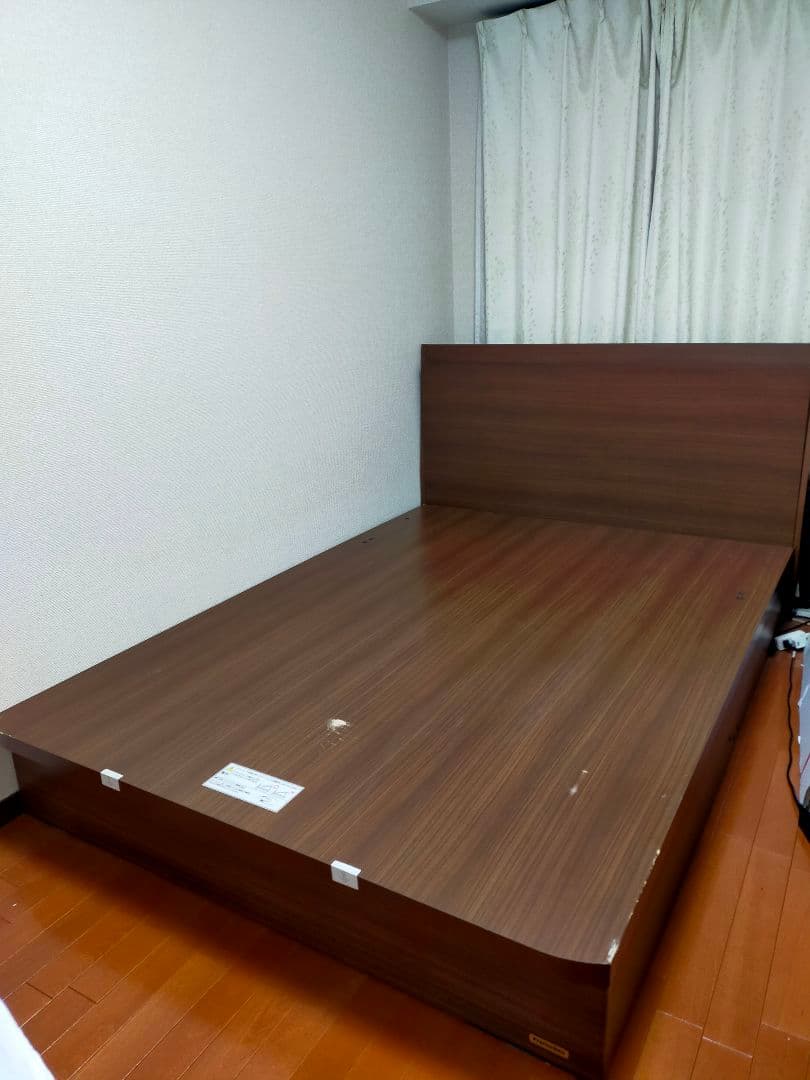 フランスベッド跳ね上げ式ダブルサイズ　フレームのみ