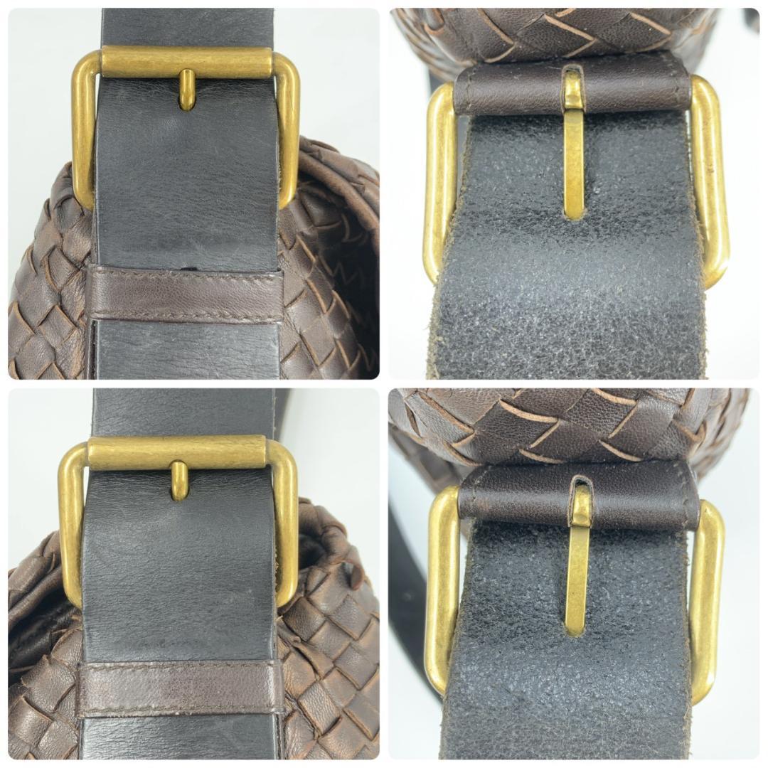 ボッテガヴェネタ イントレチャート ショルダーバッグ メッセンジャー レザー