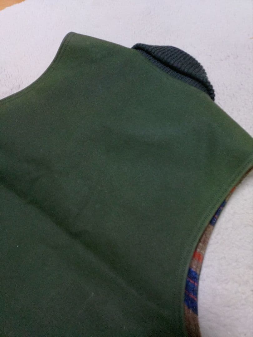 トップス TROPHY CLOTHING oiled duck storm vest