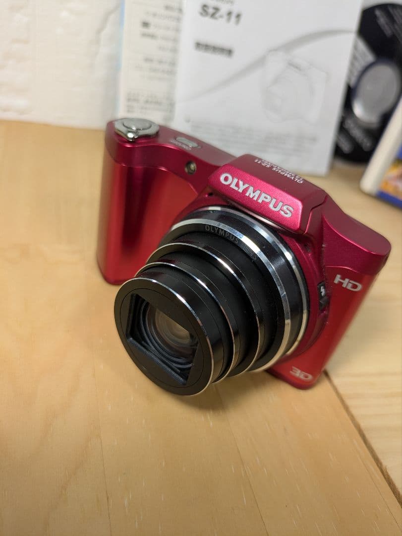 美品箱あり OLYMPUS SZ SZ-11レッド オリンパス コンデジ