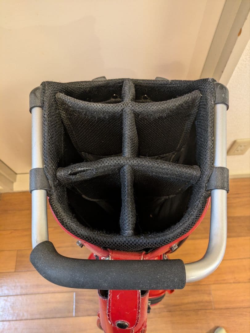 マスターバニーエディション 10周年記念 ゴルフバッグ 赤