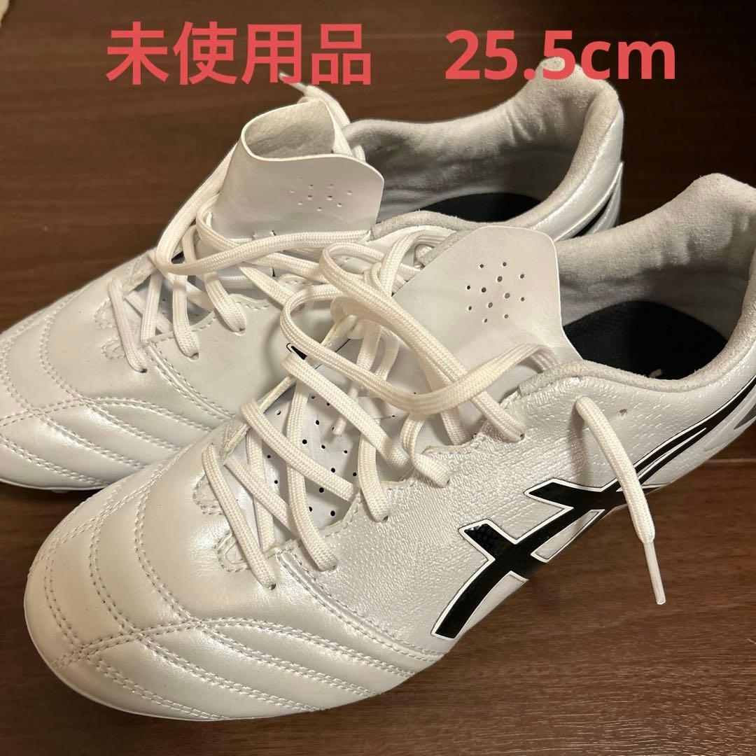 ASICS サッカーシューズ ホワイト/ブラック