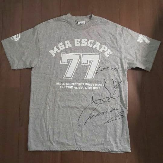 MISIA ESCAPE サイン入りTシャツ ミーシャ