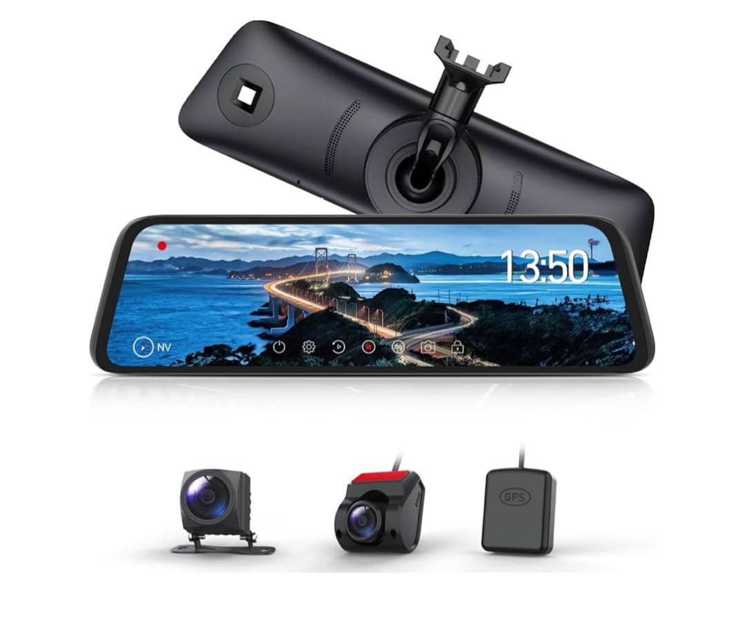 【新品！】AUTO-VOX T9 PRO ミラー型ドライブレコーダー