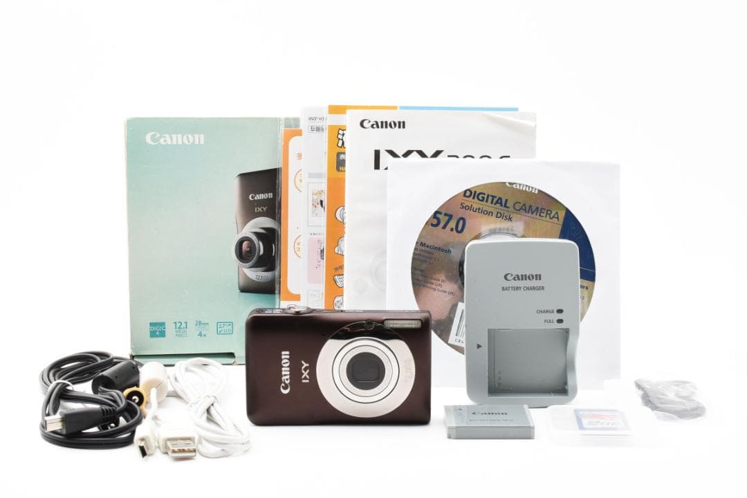 【美品】Canon IXY 200F コンパクトデジタルカメラ コンデジ