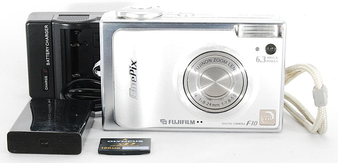 【極上美品】FUJIFILM Finepix F10 XDカード付 41130
