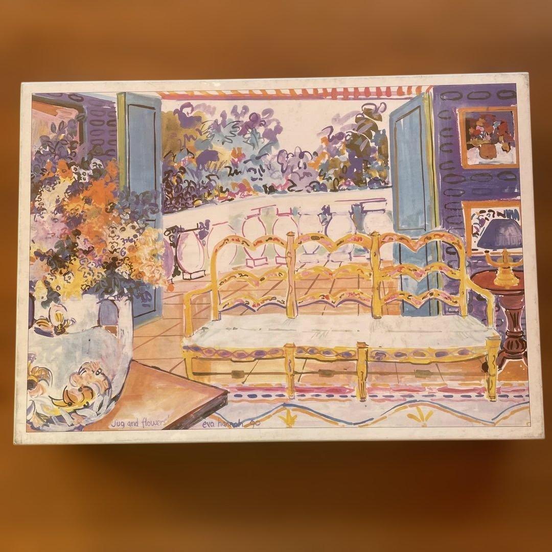ジグソーパズル　エヴァ・ハンナ　花のある部屋　1000P 未開封