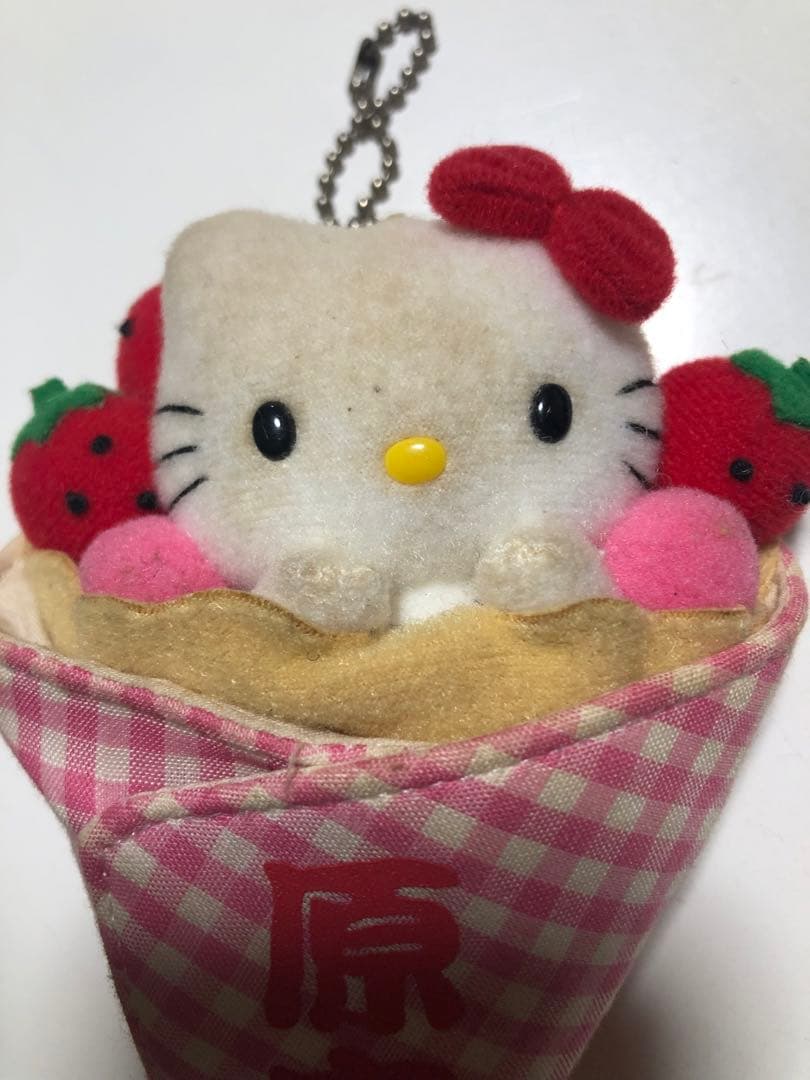 【1/2まで！】ご当地キティ 原宿 クレープ ぬいぐるみマスコット