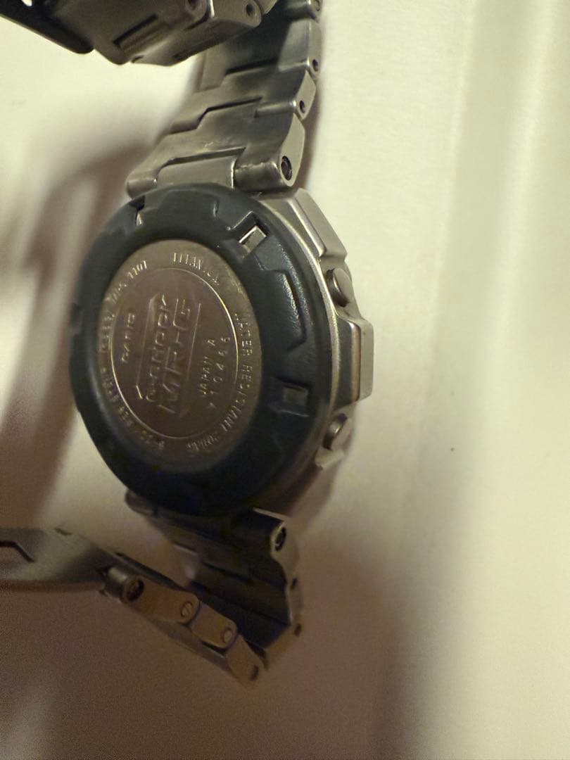 カシオMRG-110T初代フルメタルGショック角形チタン