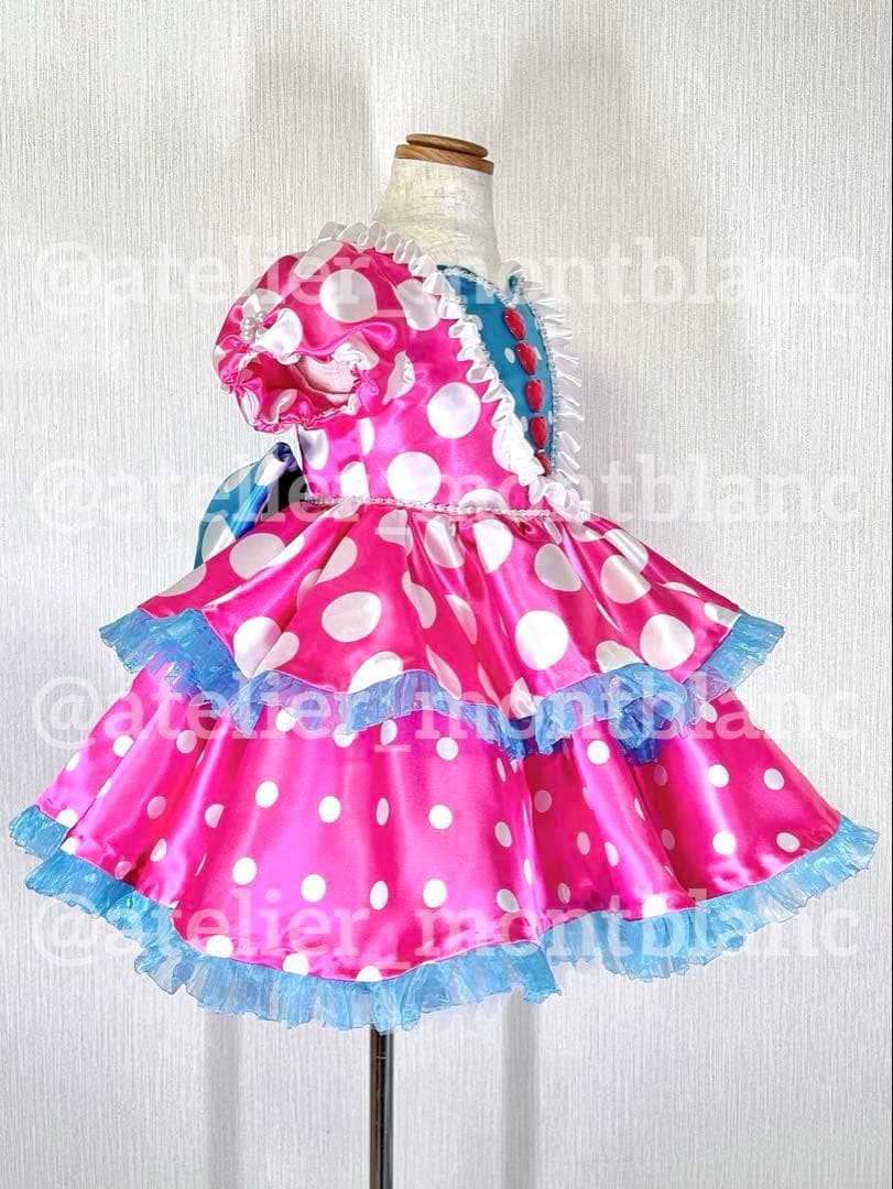 【即納】ファンダーランド ミニー風衣装 110-120cm