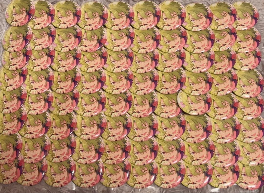 タイムセール あんスタ 缶バッジシャッフル缶 巴日和 月都