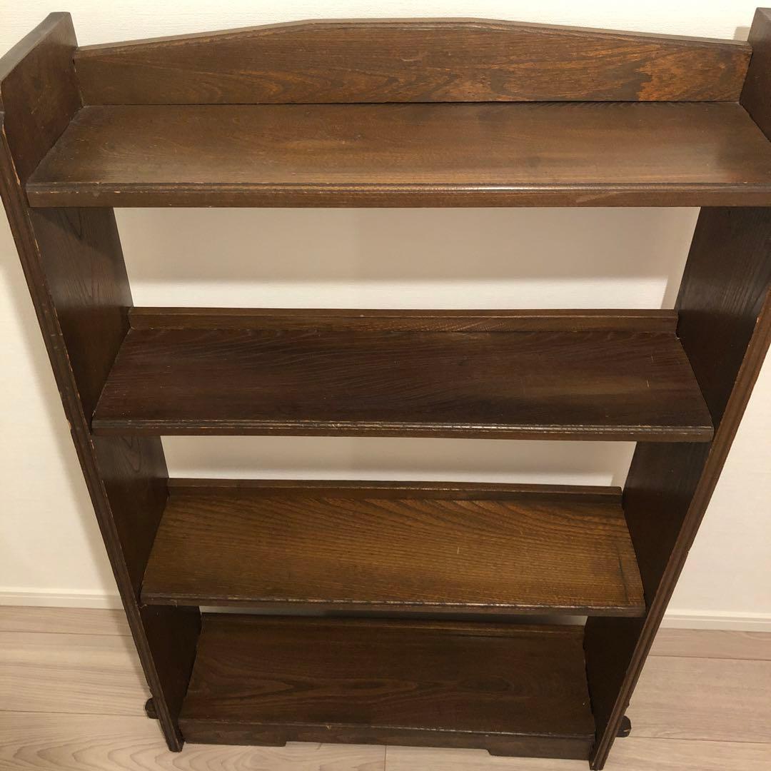 R*O様 アンティーク　家具　本棚　木製　シェルフ　ディスプレイ　ラック　古道具