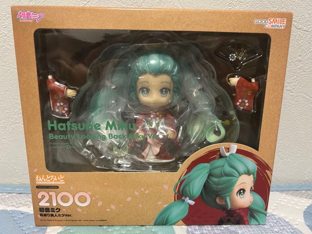 新品未開封 初音ミク 見返り美人ミクVer. ねんどろいど