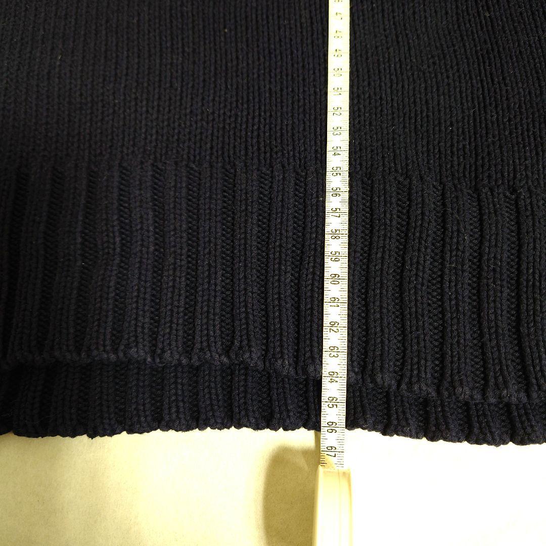 STUSSY ステューシー アメリカ国旗 星条旗コットンニット ネイビー L