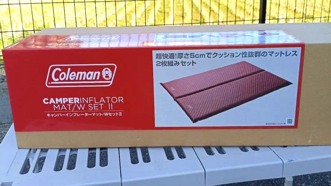 COLEMAN キャンパーインフレーターマット/ＷセットII 20000323…