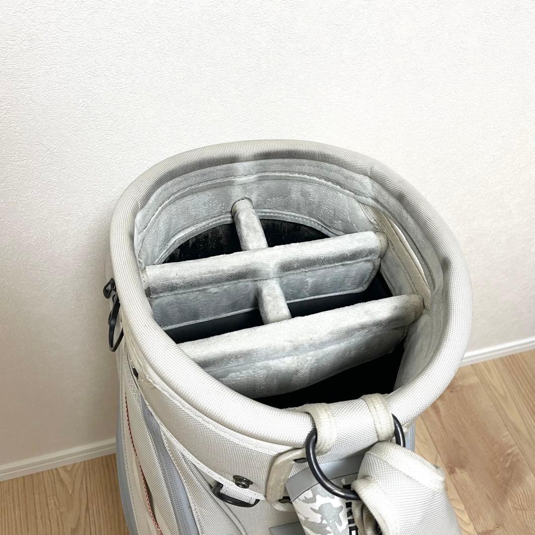 BRIEFING キャディバッグ CR-3 ホワイト シルバー ブリーフィング