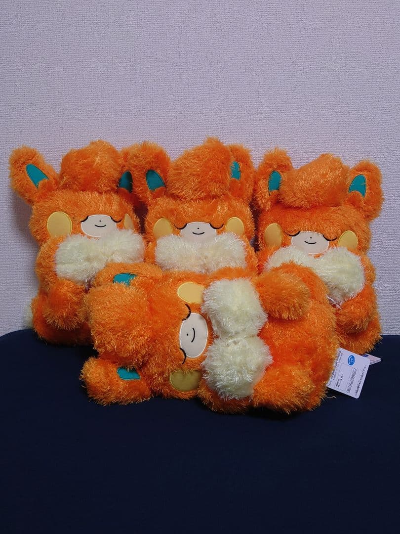 ポケモン もふぐっと くつろぎタイム ぬいぐるみ パモ 4つセット