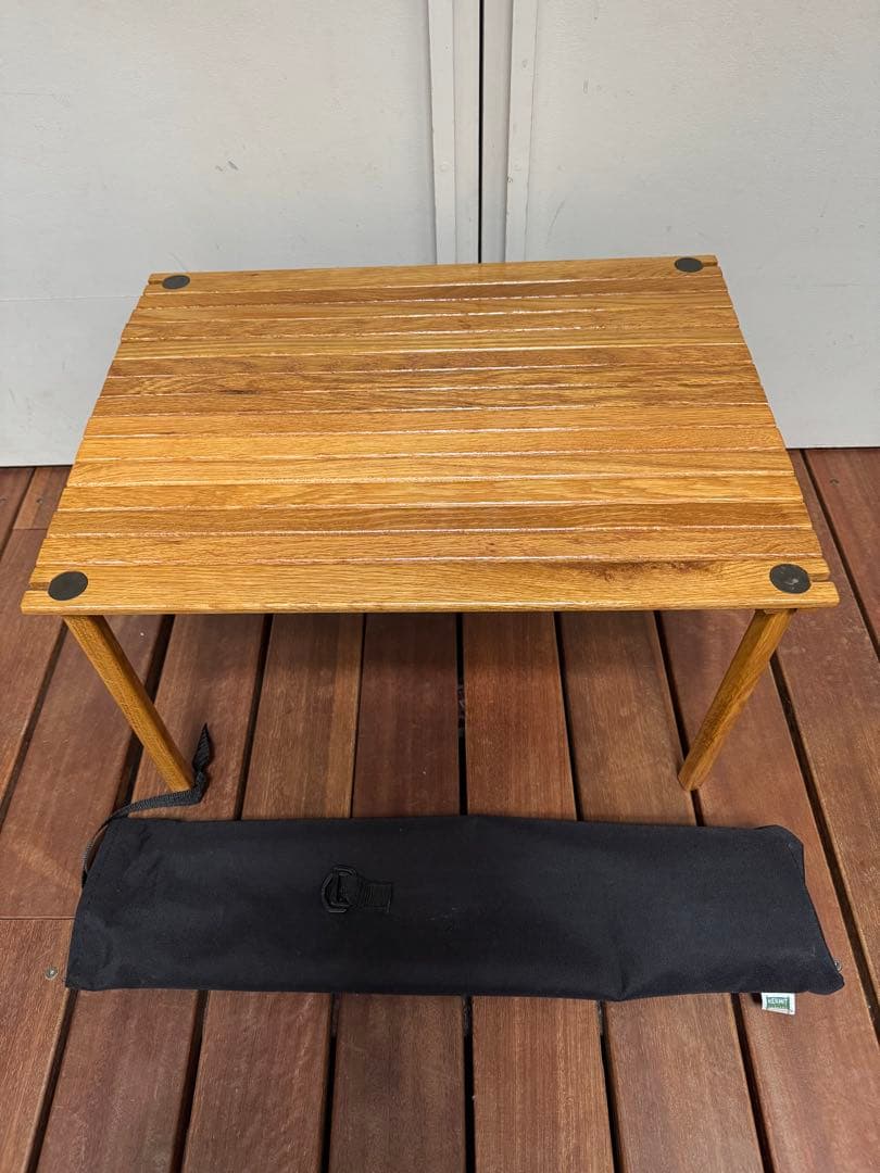 新品未使用　カーミットテーブル ワイド　収納バッグ付き