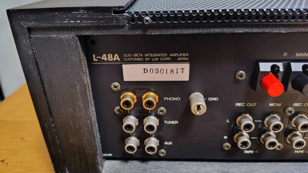 LUXMAN L-48A ステレオ プリメインアンプ インテグレーテッド