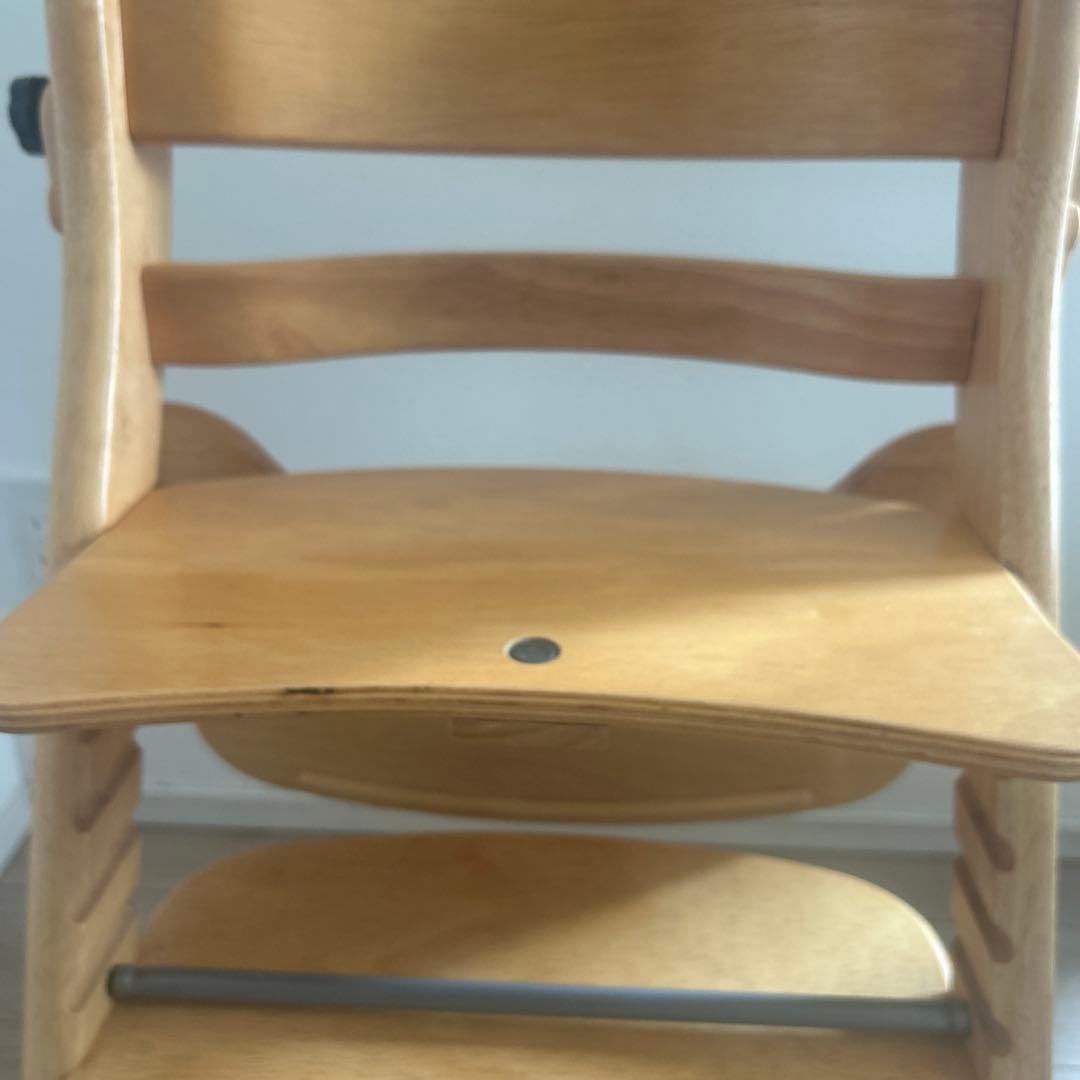 送料込！大和屋すくすくチェア　ハイチェア　消毒済