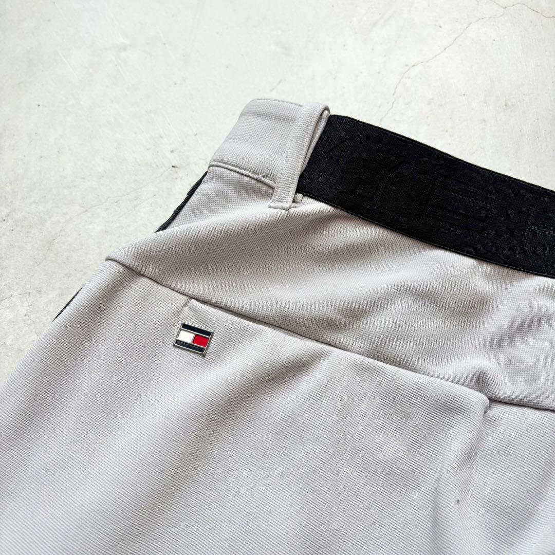   GOLF 3Dテーパードパンツ 裏起毛 ロゴテープ