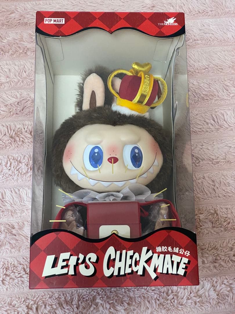 お*は様 POPMART ラブブ CheckMate チェックメイトぬいぐるみ
