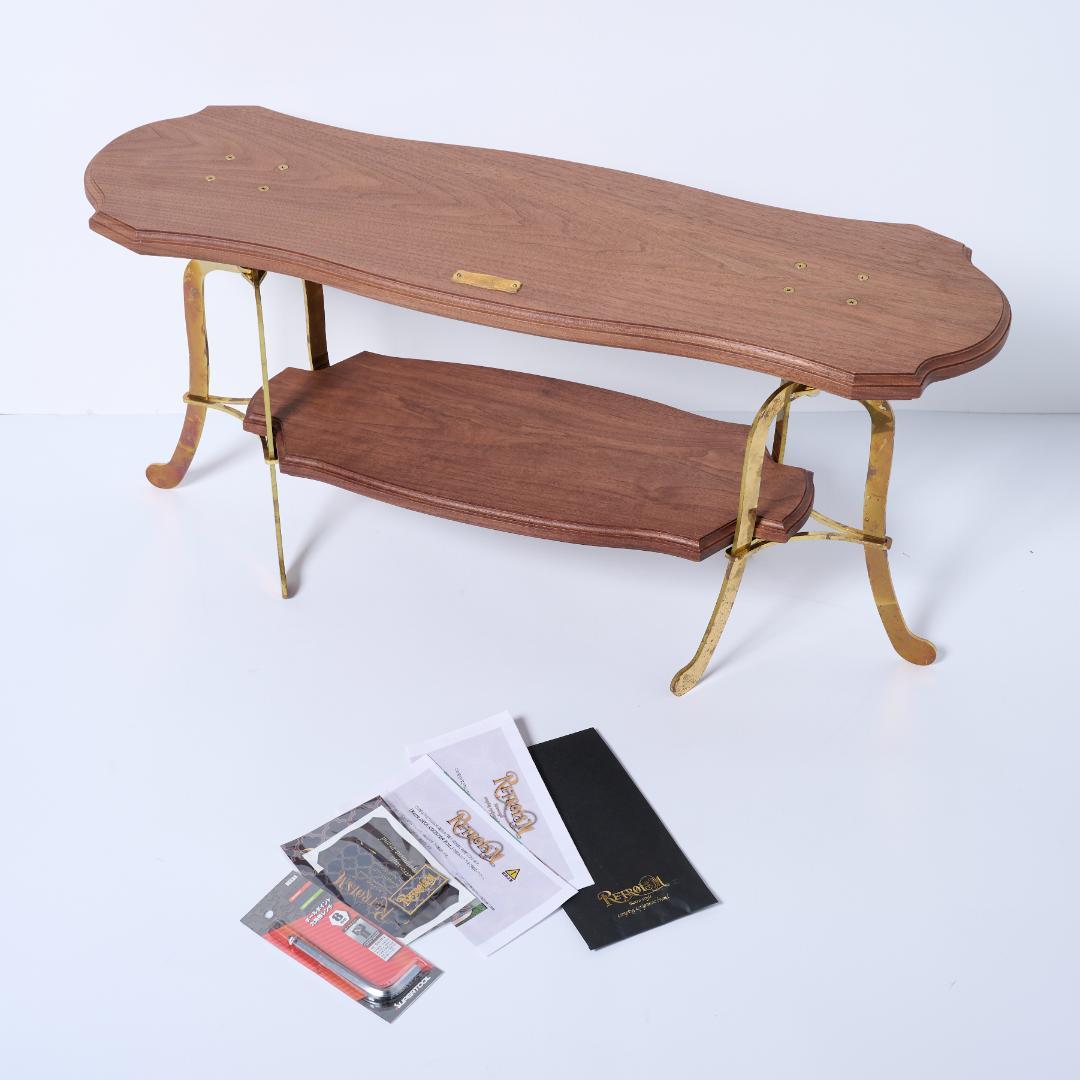 新品 RETRO DECK-COUNTER ウォールナット カウンター シェルフ