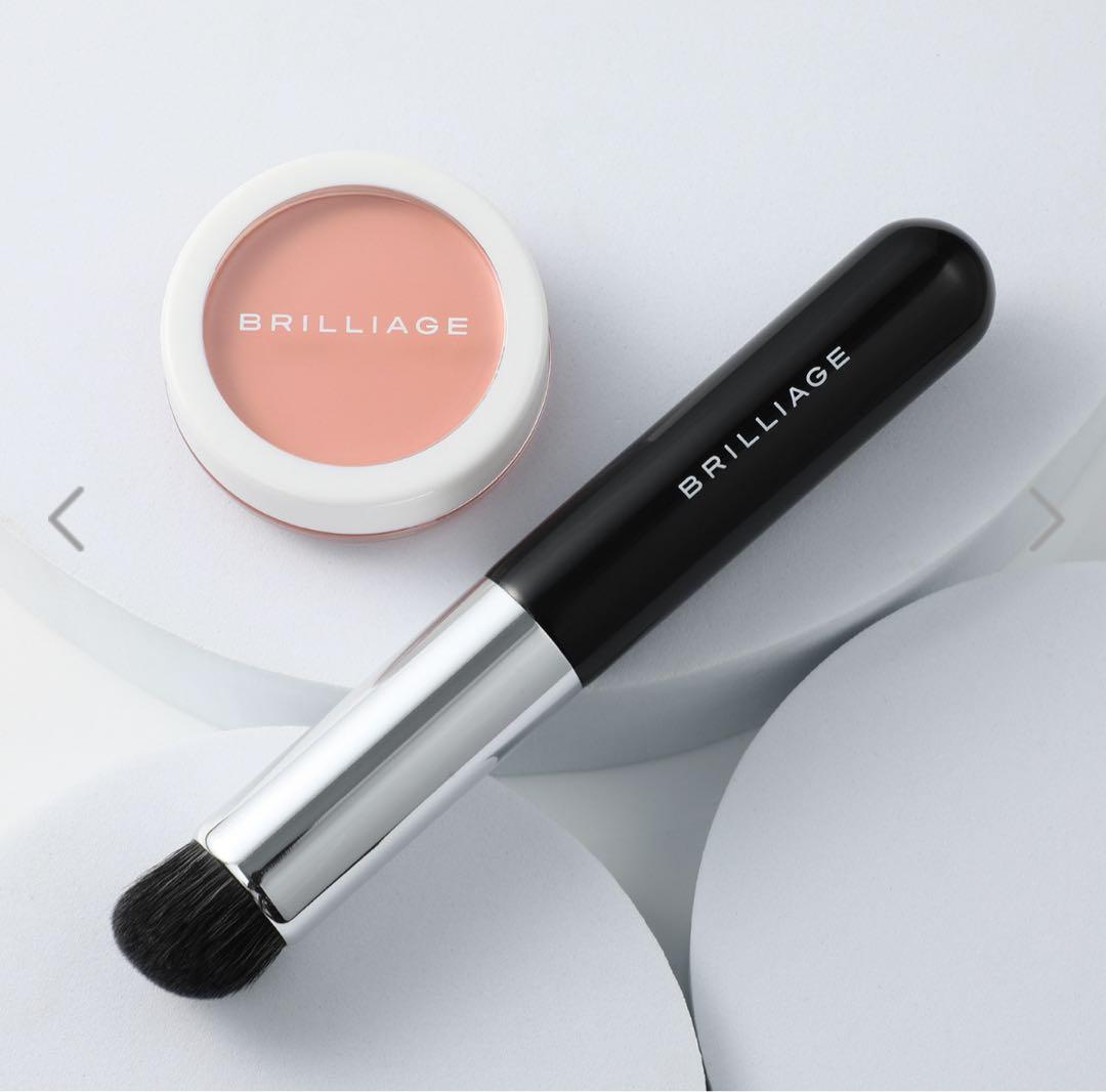BRILLIAGE コンシーラーチーク 01 &ワイドフィンガーブラシセット