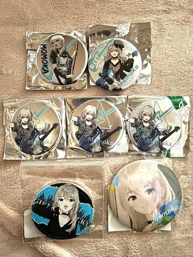 河原木桃香 缶バッジ 7個 ガルクラ ガールズバンドクライ