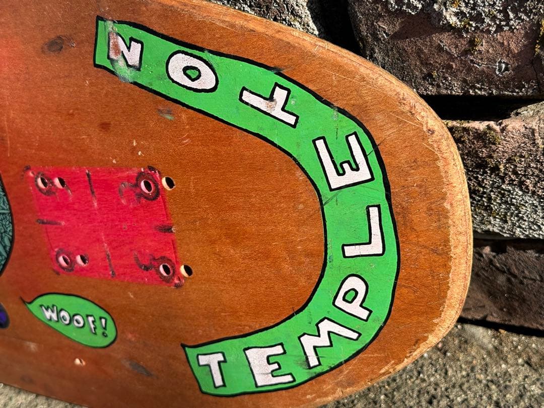 New Deal エド・テンプルトン　1990スケートボードデッキ CATモデル